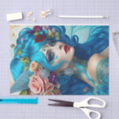 Mousseline Papier de découpage victorien gras (Artisanat)