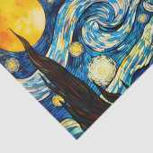 Mousseline Papier de découpage Vintage Starry Nights (Détail)