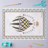 Mousseline Papier de découpage Whimsical Balloon à air chaud (Artisanat)