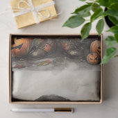 Mousseline Papier de découpage Whimsical Éffrayant Cat 3 Hall (Cadeau)