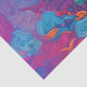 Mousseline Papier de découpage Whimsical pour gâteau givré (Détail)