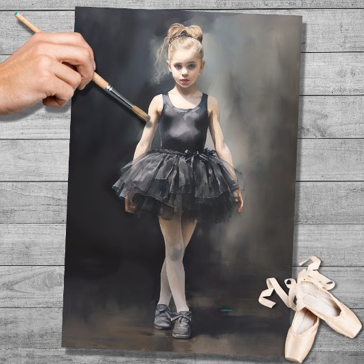 Mousseline Papier de découpage Young Ballerina 2