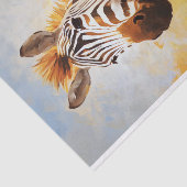 Mousseline Papier de découpage Zebra 2 (Détail)