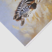 Mousseline Papier de découpage Zebra 3 (Détail)