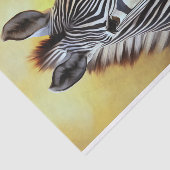 Mousseline Papier de découpage Zebra 4 (Détail)