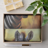 Mousseline Papier de découpage Zebra 4 (Cadeau)