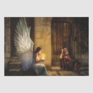 Mousseline Papier de fond Angel Poor Man 15x20