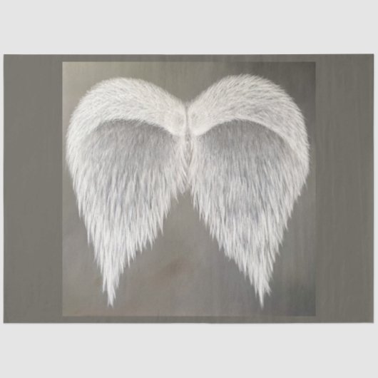 Mousseline Papier de fond Angel Wings (Recto)