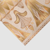 Mousseline Papier de fond Art déco Gold Shimmer (Détail)