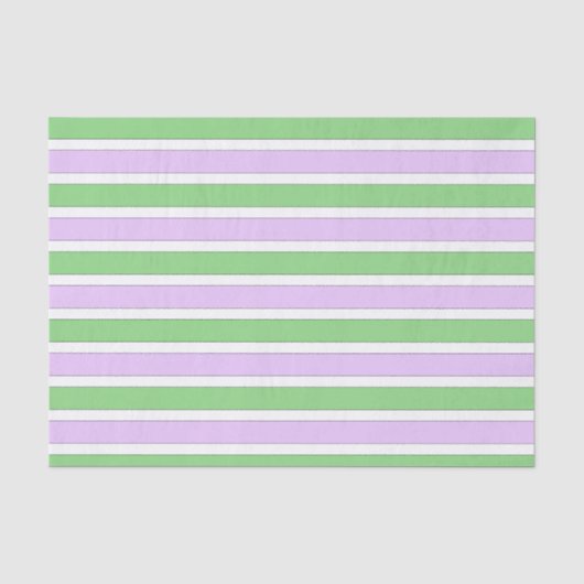Mousseline Papier de fond blanc, Lilac et vert (Recto)