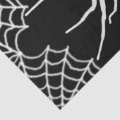 Mousseline Papier de fond blanc Spider (Détail)