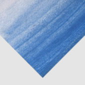 Mousseline Papier de fond bleu et blanc (Détail)