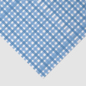 Mousseline Papier de fond bleu plat de base (Détail)