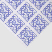 Mousseline Papier de fond CELTIQUE VIOLET (Détail)