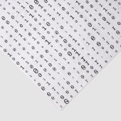 Mousseline Papier de fond de code binaire (Détail)