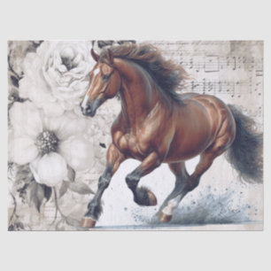 Mousseline Papier de fond de découpage de cheval hanovre