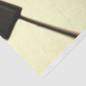 Mousseline Papier de fond de découpage de clavier de piano (Détail)