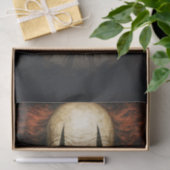 Mousseline Papier de fond de découpage de l'Halloween clownes (Cadeau)