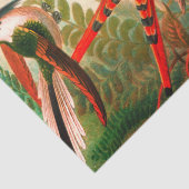 Mousseline Papier de fond de découpage des colibris (Détail)