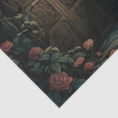 Mousseline Papier de fond de découpage des portes secrètes (Détail)