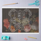 Mousseline Papier de fond de découpage Étiquette de Cologne (Artisanat)