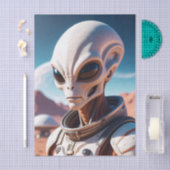 Mousseline Papier de fond de découpage Sci-Fi Alien (Artisanat)