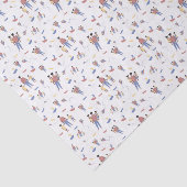 Mousseline Papier de fond de fête des pères (Détail)