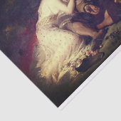 Mousseline Papier de fond de la nuit d'été (Détail)