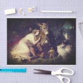 Mousseline Papier de fond de la nuit d'été (Artisanat)