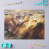 Mousseline Papier de fond de la rivière Yellowstone (Artisanat)