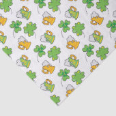 Mousseline Papier de fond de la Saint-Patrick (Détail)