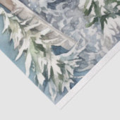 Mousseline Papier de fond de mariage d'hiver (Détail)