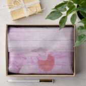 Mousseline Papier de fond de scène fleuri violet (Cadeau)