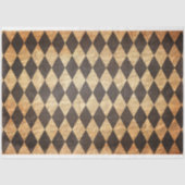 Mousseline Papier de fond découpage Arlequin ancien (Recto)