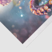 Mousseline Papier de fond découpage couleur vive (Détail)