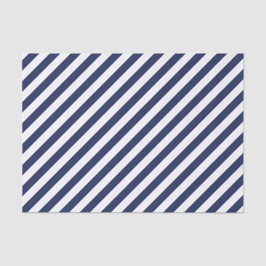 Mousseline Papier de fond Diagonal de la Marine (Recto)