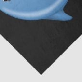 Mousseline Papier de fond Dolphin (Détail)