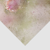 Mousseline Papier de fond floral (Détail)