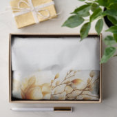 Mousseline Papier de fond Magnolia Yellow Decoupage (Cadeau)