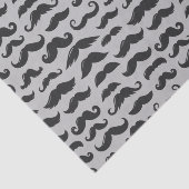 Mousseline Papier de fond Mustache Mash (Détail)