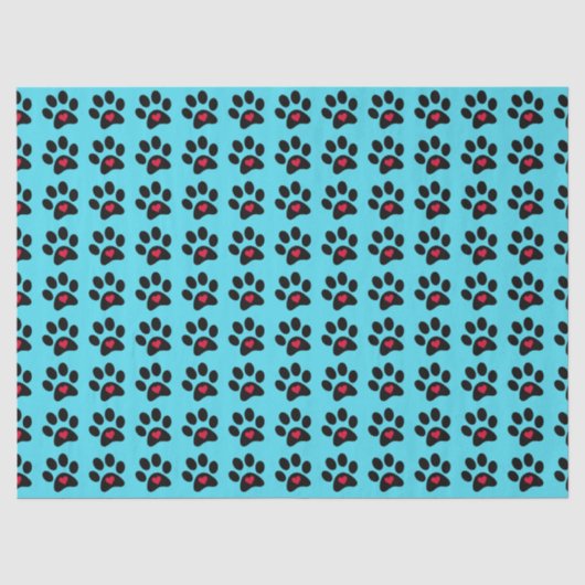 Mousseline Papier de fond "Pâtes et Coeurs" (Recto)