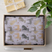 Mousseline Papier de fond Pitbulle et Bones (Cadeau)