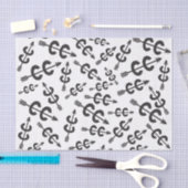 Mousseline papier de fond pour coureur de fond (Artisanat)