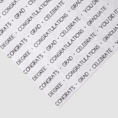 Mousseline Papier de fond pour la graduation moderne (Détail)