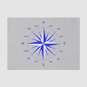 Mousseline Papier de fond Rose Compass
