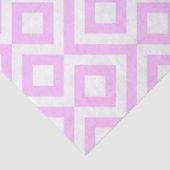 Mousseline Papier de fond rose et blanc (Détail)