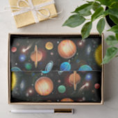 Mousseline Papier de fond sur l'espace d'astronomie polyvalen (Cadeau)