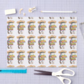 Mousseline Papier de fond WENDELITO (Artisanat)