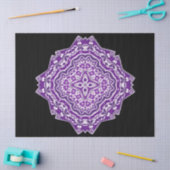 Mousseline papier de mandala violet (Artisanat)
