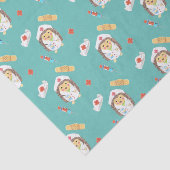 Mousseline Papier de motif de hérisson mou (Détail)